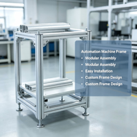 Perfil de Aluminio 6063 con Ranura en T para Extrusión de Maquinaria OEM, para Estructuras de Energía Renovable y Montaje de Paneles Solares