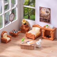 Micro paysage résine maison de poupée meubles ornements de jardin Miniatures chambre maison de poupée accessoires semblant jouer meubles jouet