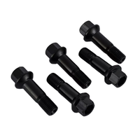 Les fabricants vendent M14 * 1.5 A0009907607 Hexagonal en acier allié noir pneu de voiture vis durables boulons de roue de voiture