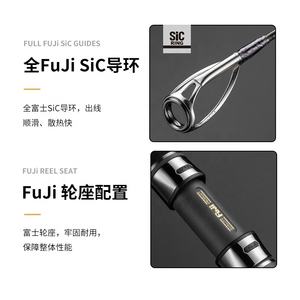 ECOODA-<span class=keywords><strong>Canne</strong></span> <span class=keywords><strong>à</strong></span> <span class=keywords><strong>pêche</strong></span> en PE pour <span class=keywords><strong>pêche</strong></span> en eau salée, modèle GT-FISHER BLACK LIGHT BJ, 100-300g, 185-2.0g, 4.0 cm - Product Image 3