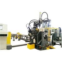 Ligne de production métallurgique Raintech avec automatisation avancée, ligne de traitement d'angles en acier CNC