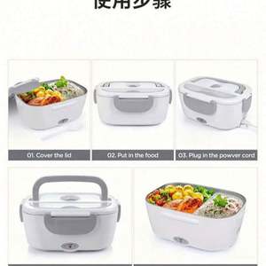 Lonchera Eléctrica Portátil con Calefacción de 12V/24V/110V/220V de Fábrica Cooperativa Ama-zon, Calentador de Alimentos - Product Image 3