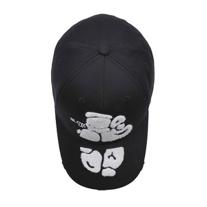 หมวกเบสบอลสำหรับเล่นกีฬาเบสบอลผ้าปักโลโก้6แผง - Product Image 5