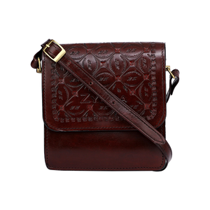 Sac bandoulière pour femme de haute qualité, 100% cuir véritable, design classique vintage moderne élégant, durable, léger, avec housse - Product Image 2