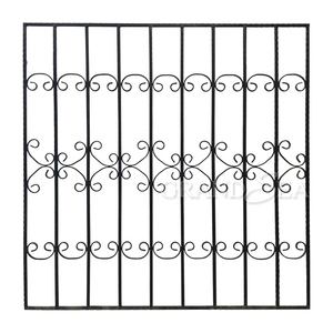 <span class=keywords><strong>Grille</strong></span> en fer forgé anti-effraction pour <span class=keywords><strong>fenêtre</strong></span>, design <span class=keywords><strong>moderne</strong></span> pour maison - Product Image 2