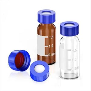 Laboratorio 1,5 ml/2ml 12mm x 32mm viales de HPLC con 9-425 tornillo vidrio transparente automuestreador cromatografía PP tapa botella de laboratorio - Product Image 6