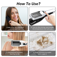Alat Penata Rambut Elektrik Profesional 2-in-1, Catokan Pelurus & Pengeriting Rambut, Cocok untuk Perjalanan (RV Ready)