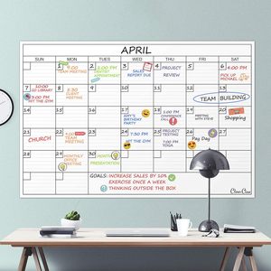 Calendario de Pared de Borrado en Seco, Organizador de Tareas Reutilizable para el Hogar, Oficina o Aula - Product Image 6
