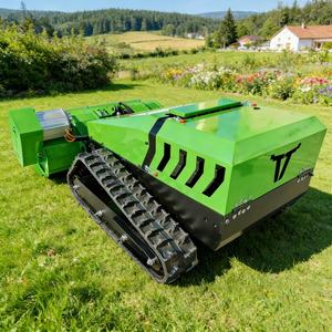 कृषि और वानिकी विद्युत भूमि समाशोधन और घास काटने की मशीन ने स्व-चालित रिमोट नियंत्रित ब्रश कटर को ट्रैक किया - Product Image 4