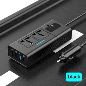 Hot Verkoop Pd/Qc3.0 Snel Opladen 2 Ac Stopcontacten 4 Usb-Poorten Lader Adapter 200W Auto Omvormer Auto Omvormer Dc Naar Ac Omvormer - Product Image 5