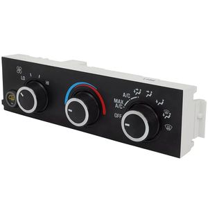 Chevrolet Air Conditioning Control <b>Panel</b> 15773679 Manual <b>Wall</b> Mounted ABS <b>Plastic</b> Minimalist Design - Product Image 1