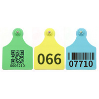 Etiquettes d'oreille pour bovins JCET015 avec logo pour bovins