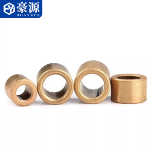 Casquillo de latón impregnado con aceite Hoayrce de 3, 4, 5, 6, 8, 10, 12 mm, rodamiento resistente al desgaste para maquinaria general, ajuste por presión - Product Image 1