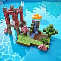 300 pièces de blocs de construction magnétiques d'ingénierie, cubes magnétiques sensoriels, cadeau d'anniversaire/de Noël/d'Halloween pour garçons et filles