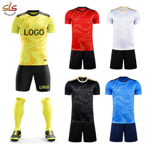 Высококачественная ретро-футбольная форма с индивидуальной печатью, стильные тренировочные шорты, детские футбольные майки, ретро-футболки. - Product Image 1