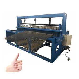 Machine de treillis à sertir/machines Machine de treillis métallique semi-automatique
