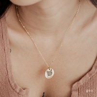 Pendentif Médaille Personnalisé en Acier Inoxydable 304 Gravé au Laser avec Photo d'Animal de Compagnie (Chien, Chat) – Cadeau Commémoratif Tendance