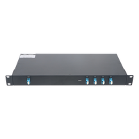 Módulo Multiplexor/Demultiplexor DWDM UTKING 100G 4-16CH 1560-1554nm LC/UPC de Fibra Única, Caja LGX, Equipo de Fibra Óptica WDM