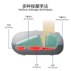 Vendita calda all'ingrosso della fabbrica riscaldamento massaggio ai piedi gamba sollievo dal dolore massaggiatore macchina multifunzione massaggio ai piedi Shiatsu - Product Image 3