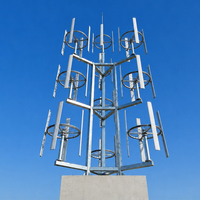 Éolienne à axe vertical de 1 kW à 100 kW, générateur modulaire, arbre éolien, faible vitesse du vent, petit système d'énergie éolienne