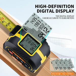 New Multifunctional 3 in 1 60m Laser Rangefinder Laser Digital <strong>Measure</strong> <strong>Tape</strong> <strong>Tape</strong> <strong>Measure</strong> <strong>with</strong> <strong>LED</strong> <strong>Light</strong> <strong>and</strong> Magnet - Product Image 5