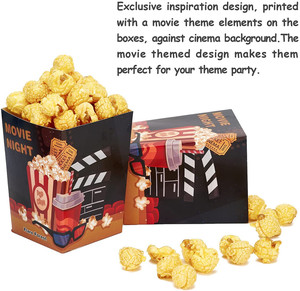Cajas de Palomitas de Maíz Ecológicas Impresas Personalizadas para Cine - Product Image 2