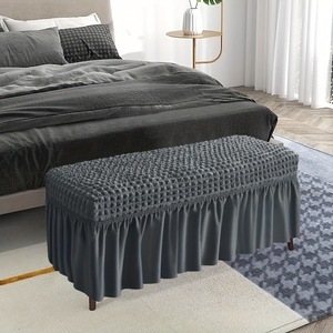 Housse de protection anti-poussière en tissu chiffon extensible style jupe, best-seller transfrontalier, style luxe léger moderne - Product Image 3