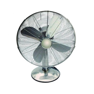 Chất Lượng Cao 3 Tốc Độ Nhỏ Điện Retro Chrome Cổ Điển Bảng Bàn <span class=keywords><strong>Fan</strong></span> Với Nhôm Lưỡi - Product Image 6
