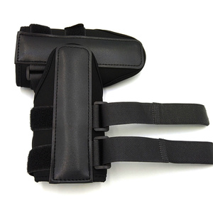 Attelle <span class=keywords><strong>de</strong></span> poignet <span class=keywords><strong>de</strong></span> golf en nylon noir pour entraînement et correction du geste <span class=keywords><strong>de</strong></span> swing, pour main gauche et droite, outil d'alignement personnalisable - Product Image 4