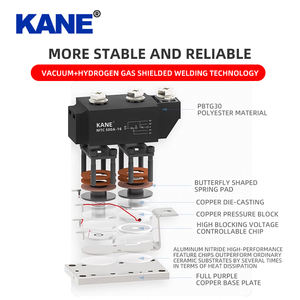 Modules de thyristors bidirectionnels à double haute puissance, régulateurs de tension, semi-conducteurs électroniques <span class=keywords><strong>MTT</strong></span> KANE MTC 55/16E 55A 1600V - Product Image 3
