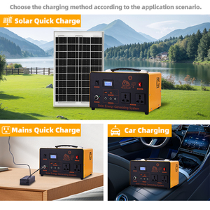 Aiya Solar <b>Generator</b> <b>Power</b> Outage Emergency Equipment Mobile Phone Charging Lighting Portable Outdoor <b>Power</b> Supply AY500-12 Larg - Product Image 2