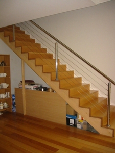 Câble de garde-corps en acier inoxydable à faible entretien pour balcon et <span class=keywords><strong>escalier</strong></span>, usage intérieur, garantie 5 ans, design minimaliste, fabriqué à Foshan - Product Image 5