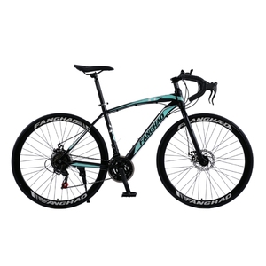 Bicicleta de Carretera 700C al Por Mayor de Fábrica, Cuadro de Aleación de Aluminio, Bicicleta de Carreras de 21 Velocidades, Frenos de Disco Dobles, Bicicleta de Carretera para Adultos - Product Image 3