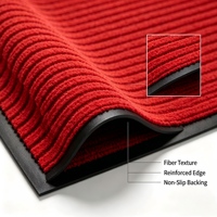 Tapis de sol long absorbant la boue, imprimé sur mesure, pour les gares, les métros, la logistique, les usines, les ateliers de production