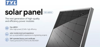 Meilleur prix HJT panneaux solaires bifaciaux photovoltaïques 540W-600W panneau solaire mono Pannelli Fotovoltaici pliable N-Type
