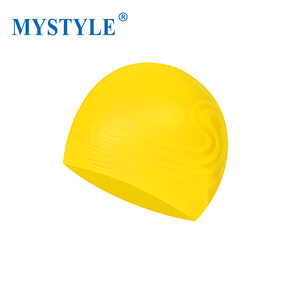 Bonnets <span class=keywords><strong>de</strong></span> <span class=keywords><strong>bain</strong></span> en silicone tendance, design 3D en relief, protection UV, confortables pour la natation prolongée, commandes personnalisées bienvenues - Product Image 3
