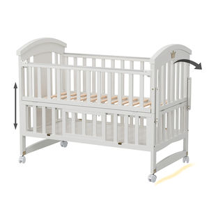 Cunas de Madera Maciza de Alta Calidad CLAF <span class=keywords><strong>BEBE</strong></span>, Cama Multifuncional para Bebé - Product Image 1
