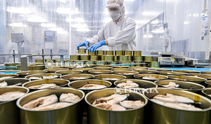 Tự Động Công Nghiệp Đóng Hộp Cá Ngừ Cá Sardine Dây chuyền Chế Biến Nồi Hấp Thực Phẩm Biển Máy Chế Biến - Product Image 6