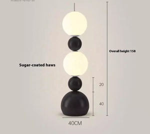 Lampe de table design moderne italienne LED E27 en métal pour salon, chambre, bureau - Lampe sur pied décorative minimaliste pour créer une ambiance - Product Image 5