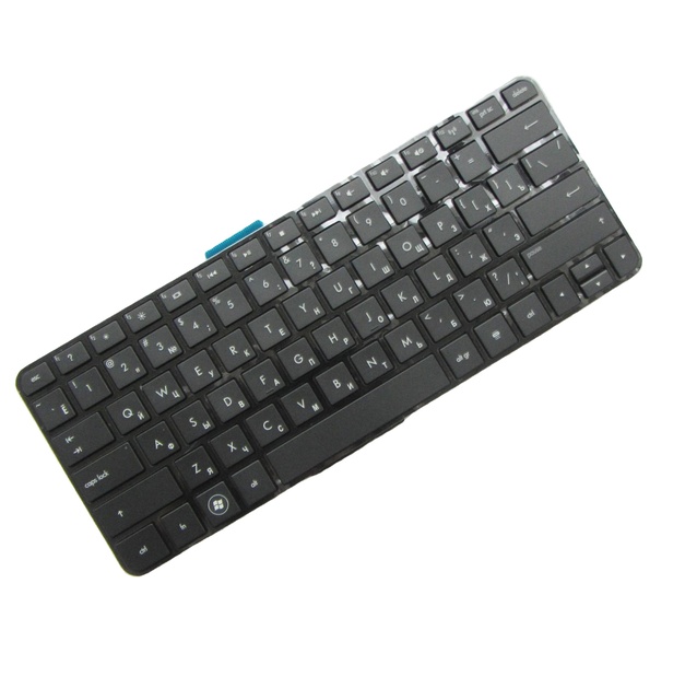 New Laptop Russian Keyboard for Pavilion DV3-4000 Series Black Ultra Thin Full Size PS/2 Interface in Stock 582373-001
