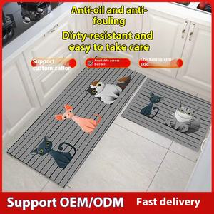 Pour <span class=keywords><strong>Amazon</strong></span> <span class=keywords><strong>tapis</strong></span> de sol de <span class=keywords><strong>cuisine</strong></span> spécial transfrontalier Wabi-Sabi vent absorbant l'eau boue de diatomée absorbant l'huile <span class=keywords><strong>tapis</strong></span> de <span class=keywords><strong>cuisine</strong></span> antidérapant - Product Image 2