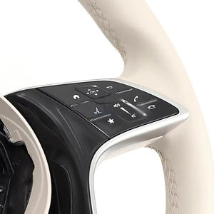 พวงมาลัย lenkrad สีขาวสำหรับ Mercedes <span class=keywords><strong>Benz</strong></span> C238 E211 E250 W177 W203 E350 W221 - Product Image 6