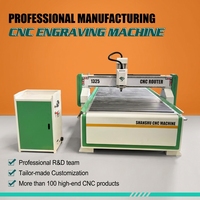 Routeur CNC multifonctionnel 1325 avec moteur servo, système de commande numérique Syntec, haute précision, pour la gravure sur MDF, contreplaqué, acrylique et bois