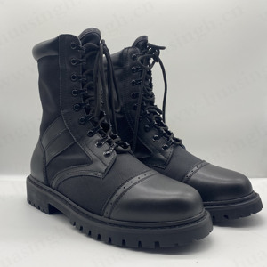 CXT, 8-Zoll-Doppelgelenk-Design Taktische Stiefel Obere Wanderschuhe aus natürlichem Rindsleder-Nylon gewebe Beliebt in <span class=keywords><strong>Brunie</strong></span> HSM290 - Product Image 2