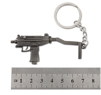 Mini Llavero de Aleación Metálica con Diseño de Pistola, Moderno y Artístico, para Hogar y Oficina