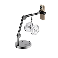 Support de support de téléphone portable de bureau Portable support de téléphone portable rétractable pliable réglable universel