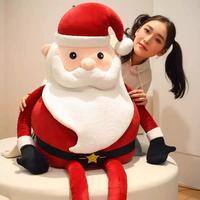 Poupée Père Noël en coton et laine personnalisée, 11-30 cm, pour cadeaux d'amitié, fêtes - Pas de commande minimum, faible MOQ, unisexe