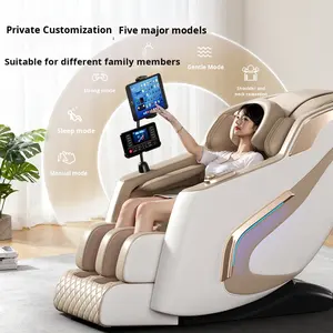 كرسي تدليك شياتسو للاستخدام المنزلي عبر الحدود، تدليك كامل للجسم، أوتوماتيكي بالكامل، متعدد الوظائف، كهربائي ذكي، أريكة مدمجة على شكل كبسولة فضائية - Product Image 2