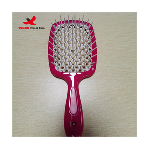 Mixed Procurement Low Price Wholesale ABS <b>Detangling</b> Vent Shower Hair <b>Brush</b> for Curly Thick Straight Hair - Product Image 6