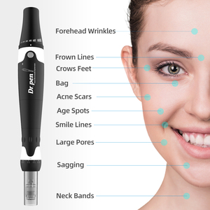 Pluma Derma Profesional Ekai Dr Pen A7 para Cuidado Facial, Corporal y de Pies, con Cable, Velocidad Ajustable, Microneedling, Enchufe Estadounidense, para Salón y Uso Médico - Product Image 3